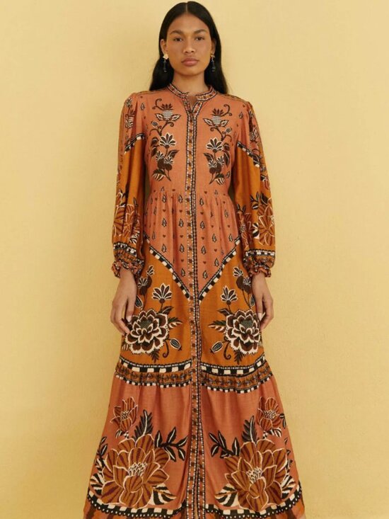 FARM Rio Dresses & Skirts - Rare Fabulous FARM Rio Ainika Flora Maxi Dress XS NWT - Brazil Line Exclusive!!!
